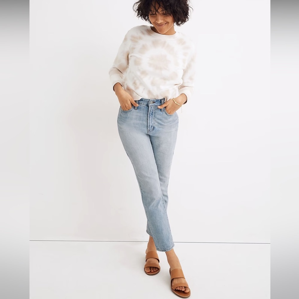 Madewell The Petite Curvy Perfect Vintage Jean in Fitzgerald Wash 24P NWT